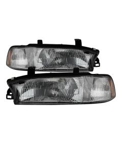 xTune Subaru Legacy 95-97 / Legacy Outback 95-97 OEM Style Headlights - OEM HD-JH-SLEG96-OE - 9035777