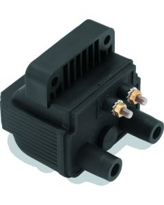 Twin Power 65-79 Big Twin and XL Mini Ignition Coil Black Replaces H-D 31609-65A 5 Ohm - 210547