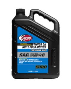 Red Line Pro-Series Euro 5W40 Motor Oil - 5 Quart - REDL-12905