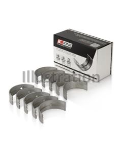 King Engine Bearings Ford 122 Ci Pinto (Size +0.50mm) Main Bearing Set - MB5744CP0.5