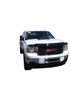 AVS 11-14 GMC Sierra 2500 High Profile Bugflector II Hood Shield - Smoke - 25083