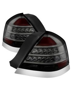Xtune Crown Victoria 98-11 LED Tail Lights Smoke ALT-JH-CVIC98-LED-SM - 9027628