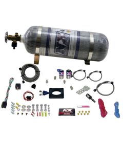 Nitrous Express 13-16 Dodge Dart 1.4L Turbo Nitrous Plate Kit (35-100HP) w/Composite Bottle - 20941-12