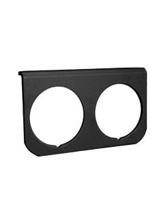Autometer 2-1/16in Black 2-Hole Gauge Panel - 2237