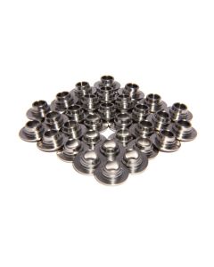 COMP Cams Titanium Valve Spring Retainers for Ford 4.6L 4V V8 Engines, Lightweight Titanium, Natural Finish, Set of 16 - 798-32