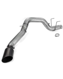 Banks Power 19-23 Dodge Ram Crew Cab 6.7L Cummins Monster Exhaust - SS Single Exhaust w/ Black Tip - 49798-B