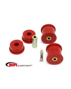 BMR 10-15 5th Gen Camaro Pro Version Differential Mount Bushing Kit (Polyurethane) - Red - BK029