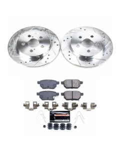 Power Stop 11-13 Lexus CT200h Rear Z23 Evolution Sport Brake Kit - K5503