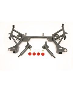 BMR 93-02 F-Body K-Member w/ SBC/BBC Motor Mounts and Pinto Rack Mounts - Black Hammertone - KM005-1H