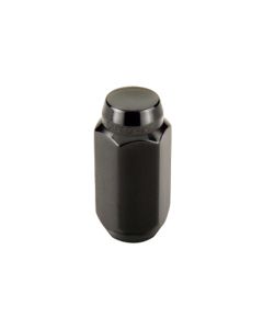 McGard Hex Lug Nut (Cone Seat) M14X1.5 / 22mm Hex / 1.945in. Length (4-Pack) - Black - 64024