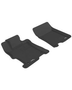 3D MAXpider 2008-2012 Honda Accord Kagu 1st Row Floormat - Black - L1HD00811509