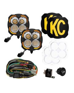 KC HiLiTES FLEX ERA 4 - 2-Light Master Kit - 289