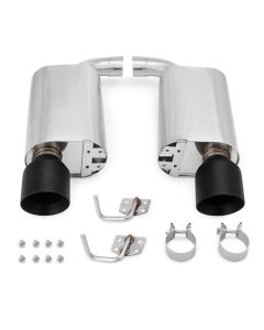 Mishimoto 2015+ Ford Mustang GT Street Axleback Exhaust w/ BlackTips - MMEXH-MUS8-15ASBK