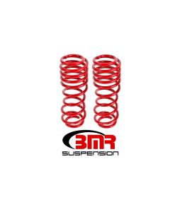 BMR 07-14 Shelby GT500 Rear Handling Version Lowering Springs - Red - SP074R
