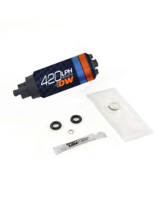 Deatschwerks DW420 Series 420lph In-Tank Fuel Pump w/ Install Kit For Civic (Excludes Si) 06-11 - 9-421S-1007