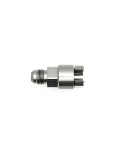 DeatschWerks 6AN Male 3/8in Female EFI Quick Connect Adapter - 6-02-0103