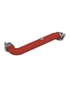 K&N 23-24 Toyota GR Corolla L3 1.6L Charge Pipe Kit - Wrinkle Red - 77-1018TWR