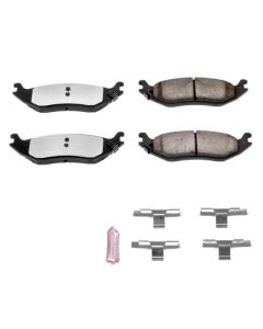 Power Stop 07-09 Chrysler Aspen Rear Z36 Truck & Tow Brake Pads w/Hardware - Z36-898