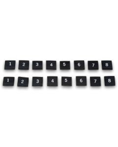 Moroso Spark Plug Shrink Sleeves - Numbered From 1-8 - Set of 2 - 72020