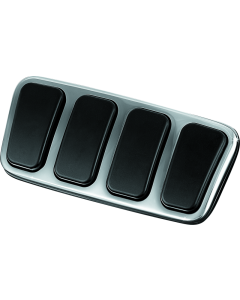 Kuryakyn Brake Pedal Pad For Honda Chrome - 8849
