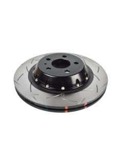 DBA 17-23 Tesla Model 3 (w/355mm Front Rotor) Front 5000 Series 2-Piece Slotted Rotor w/Black Hat - DBA53942BLKS