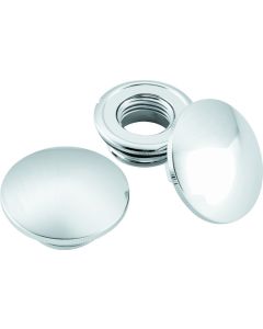 Bikers Choice 82-Up Chrome Slim Gas Cap Set Screw In - 482432