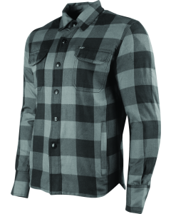 Speed and Strength True Grit Armored Moto Shirt Grey - Small - 889731
