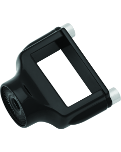 Kuryakyn Side Mount License Plate Holder Clamp 86-23 XL Models Gloss Black - 3119