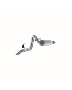 MBRP Aluminized Steel 2.5" Catback Single Jeep Wrangler TJ Unlimited 4.0L I-6 2004-2006- MBRP-S5520A - S5520AL