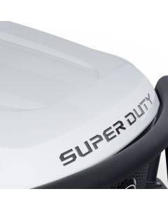 Putco 2023 Ford Super Duty Hood Lettering Ford Lettering Emblems (Black Platinum) - 55562BPFD