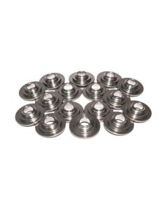 COMP Cams Titanium Valve Spring Retainers for Chevrolet LS Engines 1997-2019, Titanium, Natural Finish, 1.600" Diameter, 16 Valve Set - 779-16
