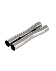 Borla 2.75in Universal X-Pipe 3.66in Inlet Centerline 4.05in Outlet Centerline 26.98in OAL - 621105