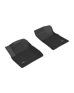 3D MAXpider 2017-2020 Nissan Armada Kagu 1st Row Floormat - Black - L1NS09511509