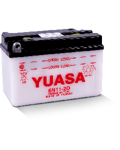 Yuasa 6N11-2D Conventional 6-Volt Battery - YUAM26112