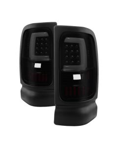 xTune Dodge Ram 1500 94-01 Tail Lights - Light Bar LED - Black ALT-ON-DRAM94V3-LBLED-BSM - 9038877