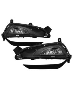 Spyder 16-18 Hyundai Tucson OEM Style Fog Lights w/Switch - Clear (FL-HYTU2016-C) - 9044274