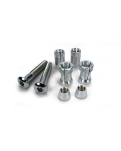 Cycra Comp Probend Bar End Set -Silver - 1CYC-1053-02