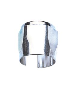 Russell Performance -4 AN Chrome Tube Seal Hose End For 1/4in Vacuum Hose - 622250