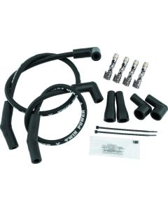 Twin Power Universal Custom Fit Black Ignition Wire Set - 110116