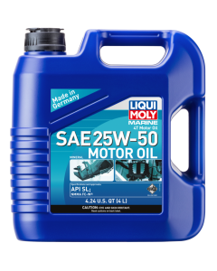 LIQUI MOLY 4L Marine 4T Motor Oil SAE 25W50 - 22510