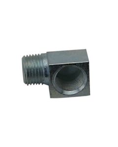S&S Cycle 1/8-27 NPTF x .500in Male/Female 90 Degree Pipe Fitting - 106-2682