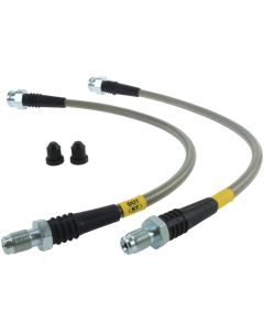 StopTech 00-04 Ferrari F360/04-05 F360 Stradale Rear Stainless Steel Brake Line Kit - 950.03501