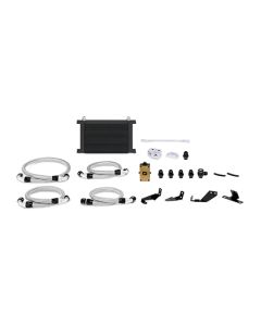 Mishimoto 04-06 Pontiac GTO 5.7L/6.0L Thermostatic Oil Cooler Kit - Black - MMOC-GTO-04TBK