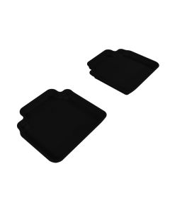 3D MAXpider 2008-2012 Honda Accord Kagu 2nd Row Floormats - Black - L1HD00821509