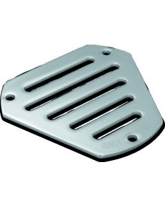 Burly Brand Hex Faceplate Slotted - Chrome - 0206-0179-CH
