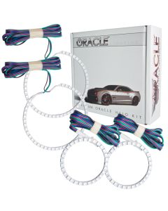 Oracle BMW 3 Series 06-11 LED Halo Kit - Non-Projector - ColorSHIFT w/ Simple Cntrl - 2631-504