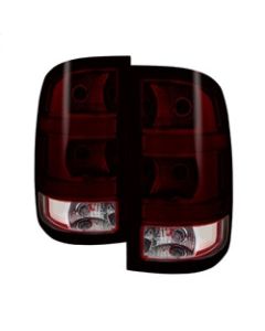 Xtune GMC Sierra 2007-2013 OEM Style Tail Light Red Smoked ALT-JH-GS07-OE-RSM - 9032011