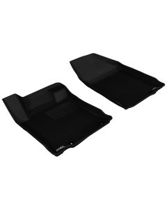3D MAXpider 2013-2013 Nissan Altima Sedan Kagu 1st Row Floormat - Black - L1NS05711509