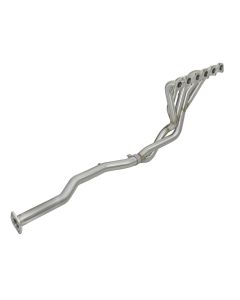 aFe Power Twisted Steel Long Tube Header & Connection Pipes 01-16 Nissan Patrol (Y61) V8-4.8L - 48-36109-YN