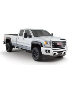 Bushwacker 20-21 GMC Sierra 2500HD Extend-A-Fender Style Flares Front 4pc - Black - 40988-02